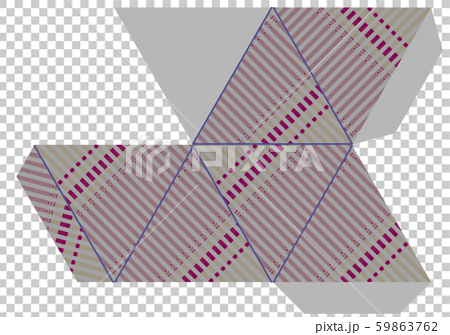 正六面体の展開図 59863762