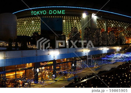 東京ドームの夜景 東京ドームの夜景 59865905