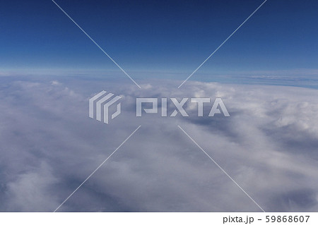 飛行機からの雲海#11 飛行機からの雲海#11 59868607
