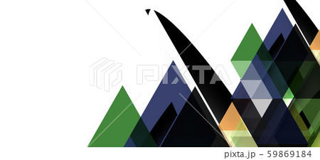 Abstract concept triangle graphic element. Technology background. Banner, poster template Abstract concept triangle graphic element. Technology background. Banner, poster template 59869184