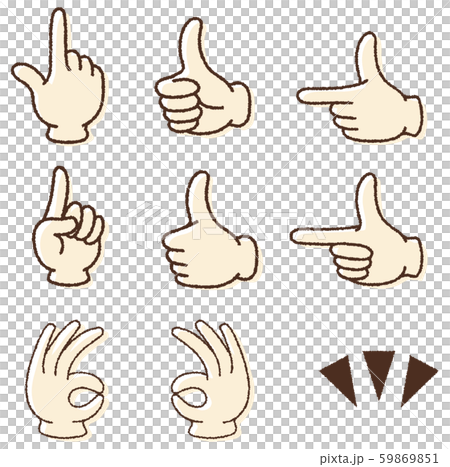 手指指向圖標 手指指向圖標 59869851