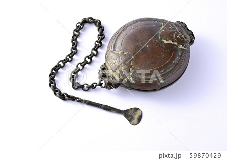 携帯薬入れ　媚薬入れ　スリランカ骨董品 59870429