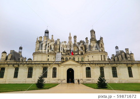 ロワールの古城シャンボール城(Chateau de Chambord) ロワールの古城シャンボール城(Chateau de Chambord) 59871672
