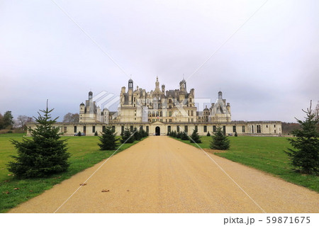ロワールの古城シャンボール城(Chateau de Chambord) 59871675