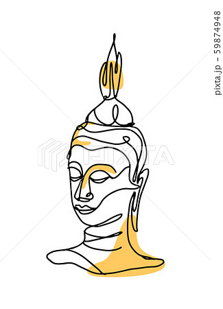 Lord Buddha Face Drawing | Easy Lord Buddha Drawing | Pencil Drawing for  Beginners | Buddha drawing, Simple face drawing, Buddha art painting