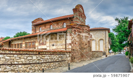 Streets of the old town of Nessebar, Bulgaria Streets of the old town of Nessebar, Bulgaria 59875907