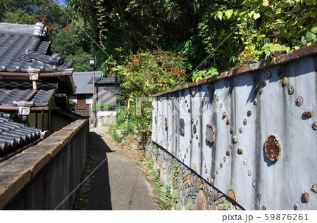 愛知県瀬戸市：窯垣の小径 59876261