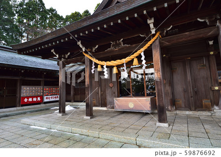 晩秋の北海道函館市護国神社の境内の風景を撮影 晩秋の北海道函館市護国神社の境内の風景を撮影 59876692