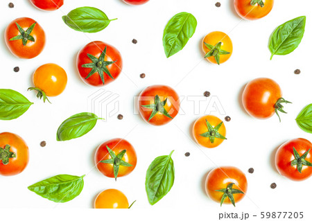 Red tomato. Top view. Red tomato. Top view. 59877205