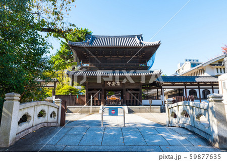 泉岳寺 山門 (東京都港区高輪) 2019年11月現在 泉岳寺 山門 (東京都港区高輪) 2019年11月現在 59877635