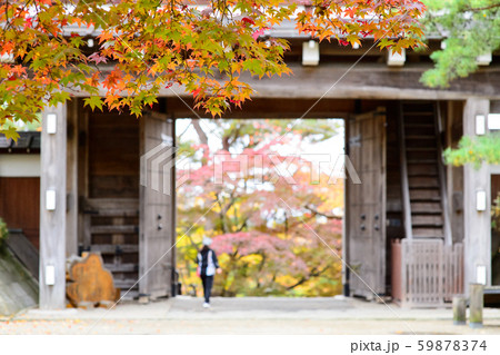千秋公園 久保田城 表門 秋田県 千秋公園 久保田城 表門 秋田県 59878374