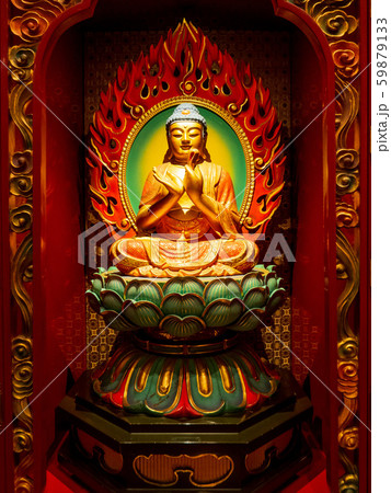 シンガポール・仏牙寺龍華院の仏像 シンガポール・仏牙寺龍華院の仏像 59879133
