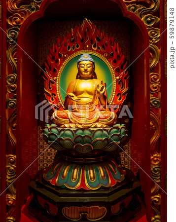 シンガポール・仏牙寺龍華院の仏像 59879148