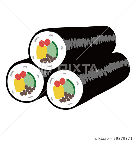 恵方巻き 恵方巻き 59879371