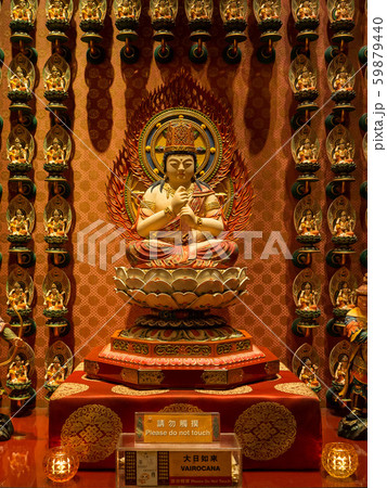 シンガポール・仏牙寺龍華院の仏像 シンガポール・仏牙寺龍華院の仏像 59879440