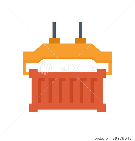 crane cargo container icon 59879946