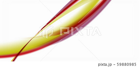 Line wave art illustration on light backdrop. Vector abstract design banner template. Business 59880985