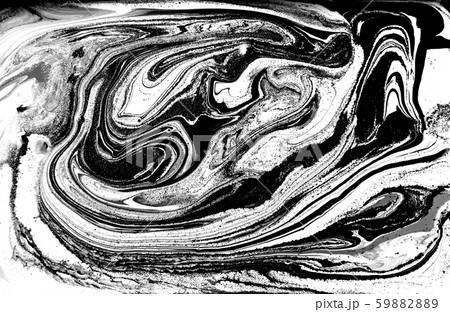 Black and white abstract background. Liquid marble pattern. Monochrome texture. Black and white abstract background. Liquid marble pattern. Monochrome texture. 59882889