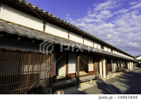 旧厚狭毛利家萩屋敷長屋　山口県萩市 59883898