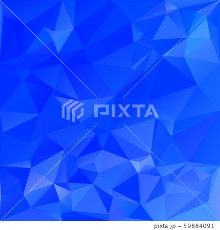 Blue Polygonal Mosaic Background, Creative Design 59884091