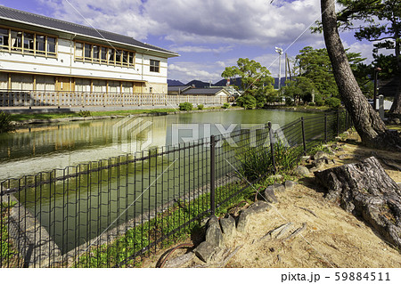旧萩藩校 明倫館 水練池 山口県萩市 旧萩藩校 明倫館 水練池 山口県萩市 59884511