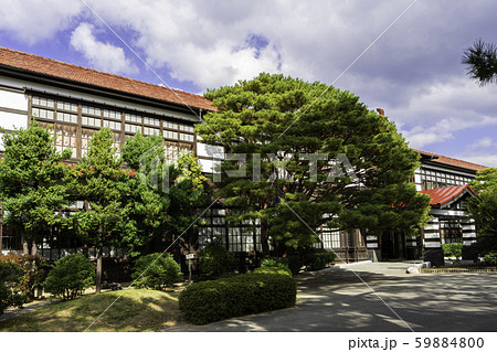 旧萩藩校　明倫館　明倫学舎本館　山口県萩市 59884800