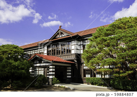 旧萩藩校 明倫館 明倫学舎本館 山口県萩市 旧萩藩校 明倫館 明倫学舎本館 山口県萩市 59884807