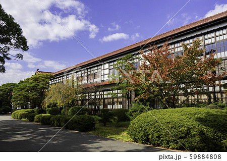 旧萩藩校 明倫館 明倫学舎本館 山口県萩市 旧萩藩校 明倫館 明倫学舎本館 山口県萩市 59884808