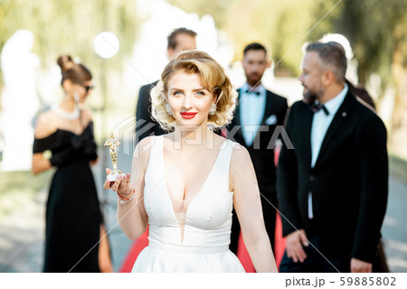Actress on the red carpet Actress on the red carpet 59885802