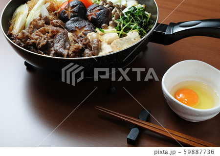 フライパンすき焼き フライパンすき焼き 59887736