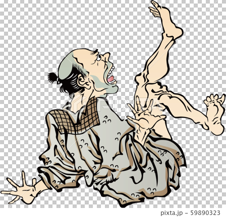 浮世絵　町人　その112 59890323