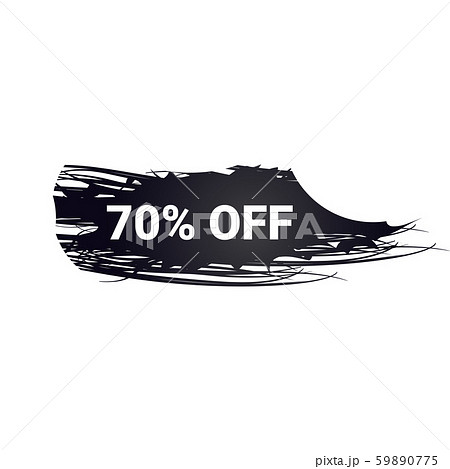 black friday sticker discount badge holiday shopping concept big sale label advertising campaign 59890775
