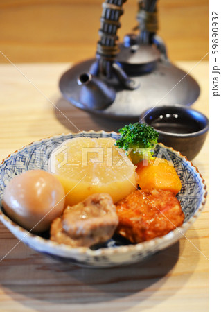 くろじょかとおでん盛り合わせ くろじょかとおでん盛り合わせ 59890932