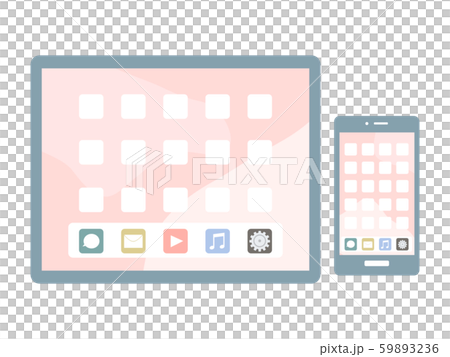 タブレットpcとスマートフォン 59893236