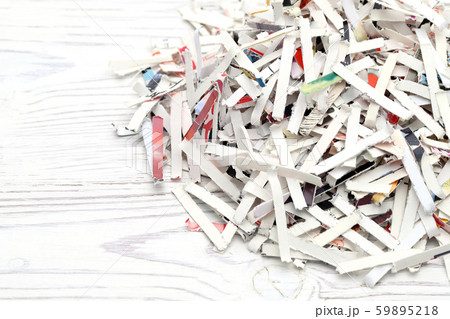 シュレッダー　ごみ 59895218