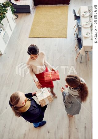 Welcoming Guests for Party 59895698