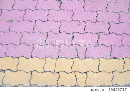 colorful painting walkway concrete blocks colorful painting walkway concrete blocks 59896737
