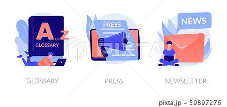 Website media elements vector concept metaphors. Website media elements vector concept metaphors. 59897276