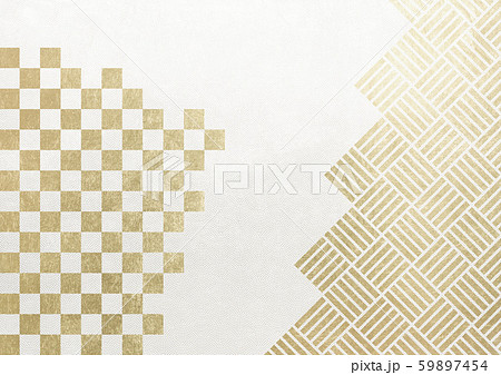 鮫小紋 12ライン 市松 算木 (背景素材) 鮫小紋 12ライン 市松 算木 (背景素材) 59897454