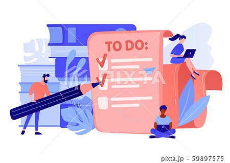 Task management it concept vector illustrationのイラスト素材 [59897575] - PIXTA