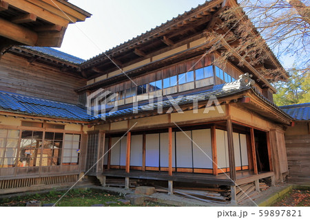 関川村町並み　東桂苑（関川村指定文化財） 59897821