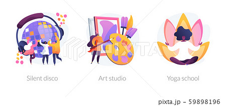 Hobby and arts vector concept metaphors. 59898196