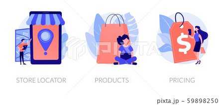 Online store vector concept metaphors. 59898250