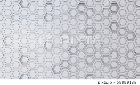 Abstract 3D illustration of hexagons background Abstract 3D illustration of hexagons background 59899138