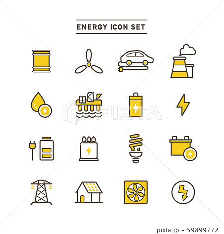 ENERGY ICON SET ENERGY ICON SET 59899772