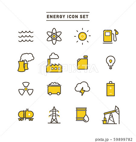 ENERGY ICON SET 59899782