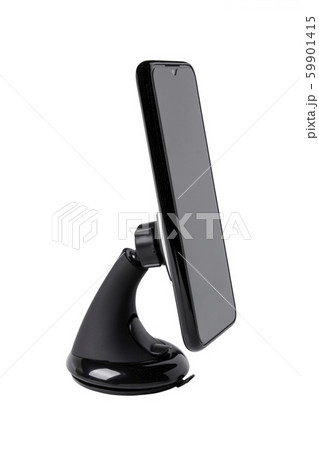 Smartphone on car holder Smartphone on car holder 59901415