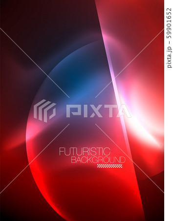 Blue neon bubbles and circles futuristic abstract background Blue neon bubbles and circles futuristic abstract background 59901652