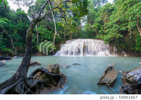Waterfalls In Deep Forest 59901667