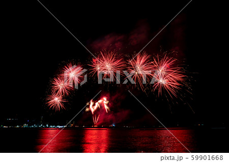Fireworks light up the sky with dazzling display 59901668